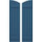 Ekena Millwork Americraft 4-Board (2 Batten) Wood Joined Board-n-Batten Shutters w/Ellipt Top, ARW101BE414X77HBH, PR ARW101BE414X77HBH - alternate 1